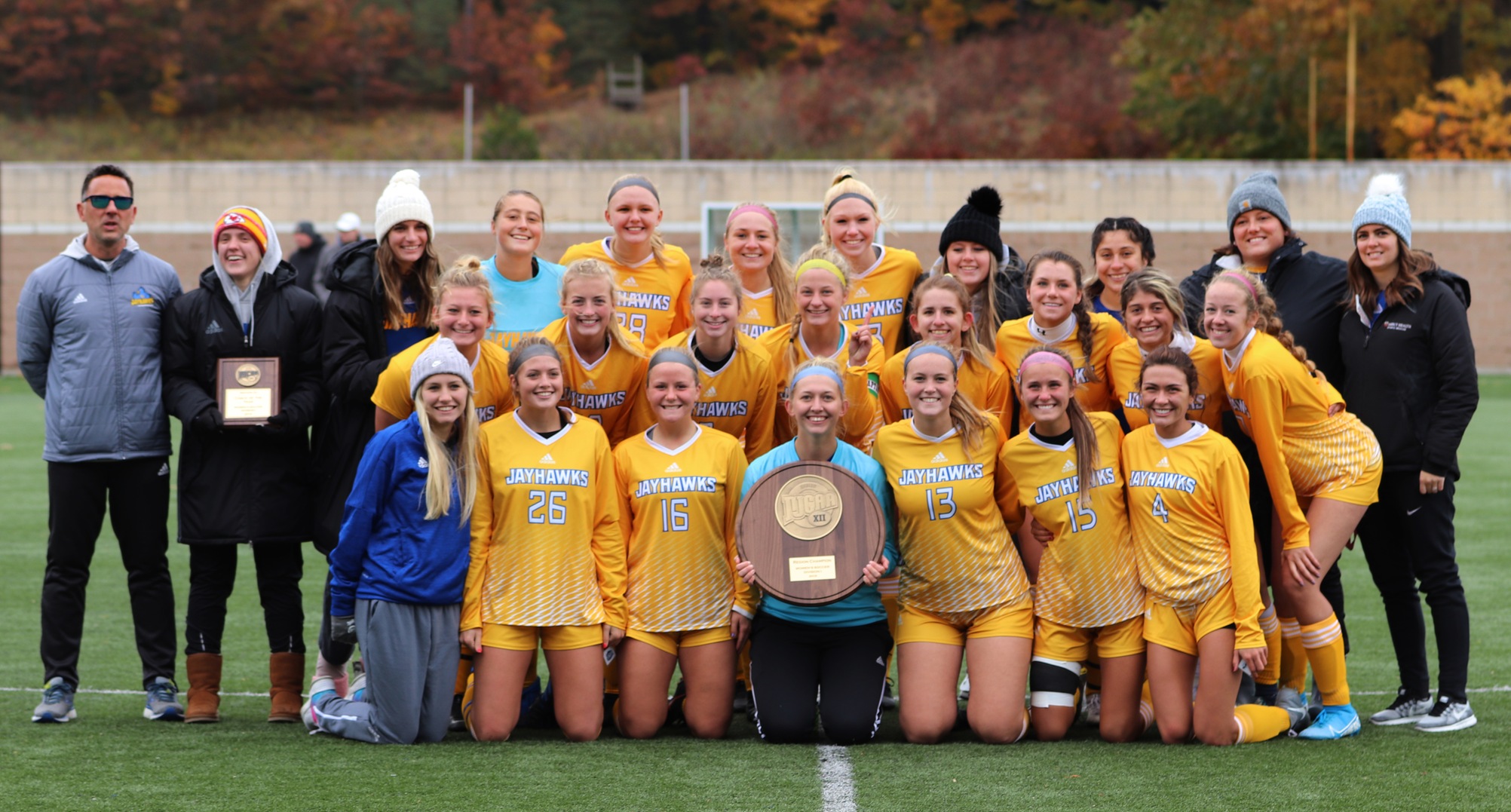 2019 NJCAA Region XII Division I Women's Soccer Champions: Muskegon Community College