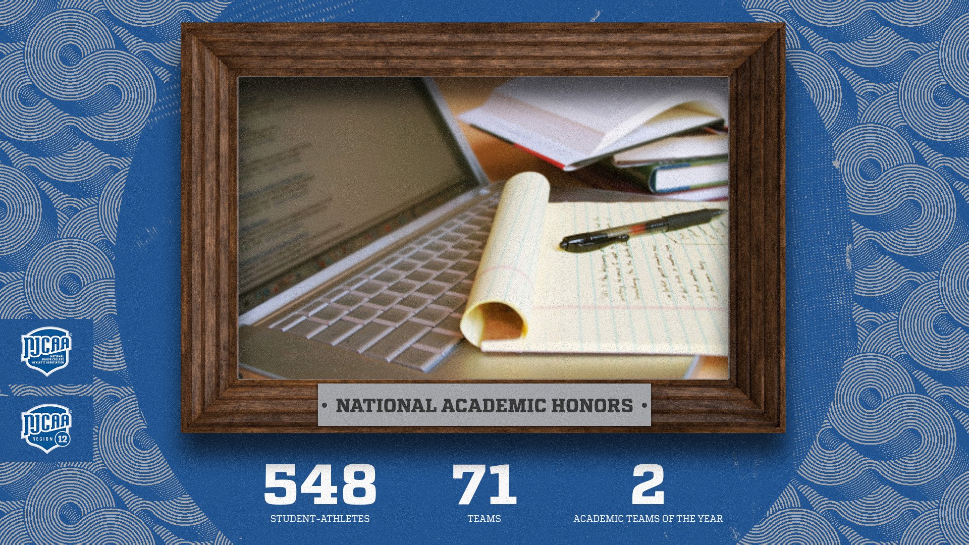 NJCAA Releases Annual Academic Honors, Region XII Well-Represented